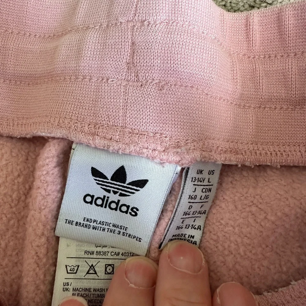 Girls Adidas jogger sweatpants yl